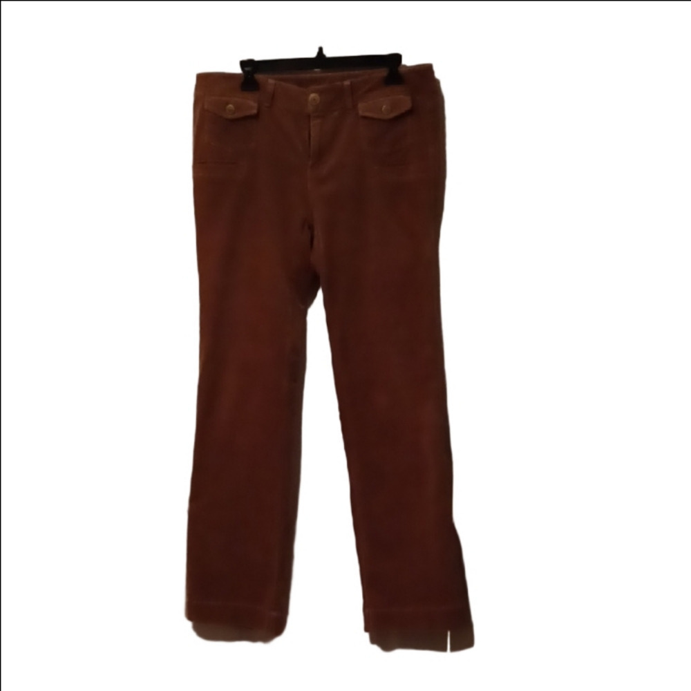 ^ BCBGIRLS Brown Corduroy Pants Women's Size 12